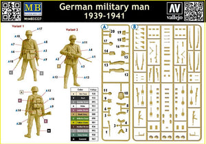 Master Box 35227 Soldat allemand, 1939-1941, échelle 1/35 – image 2