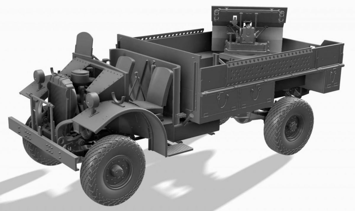Camion Thunder Model 35312 LRDG CMP F30 avec canon Bofors MKI 37 mm Ordnance - Édition limitée bonus 1/35 – image 4