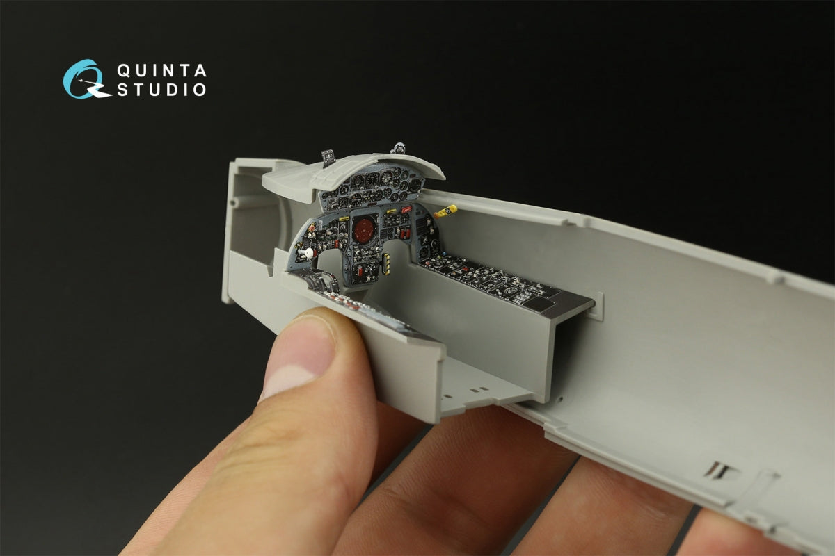 Intérieur coloré imprimé en 3D sur papier décalcomanie (Italeri) pour F-104J (Quinta Studio QDS-32188) (petite version) 1/32 – image 12