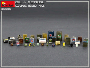 MiniArt 35595 OIL &amp;amp; PETROL CANS 1930-40s 1/35 – immagine 4