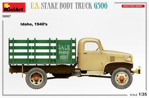 MiniArt 38067 U.S. STAKE BODY TRUCK G506 1/35 – imagen 6