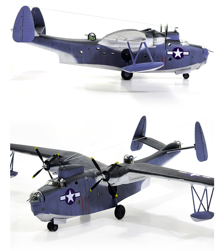 Maquette Academy 12586 USN PBM-5A MARINER 1/72 – image 5