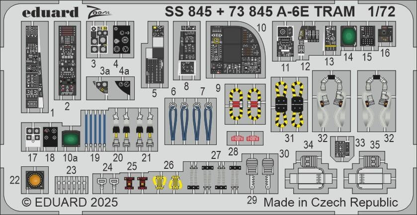 Eduard SS845 A-6E TRAM TRUMPETER 1/72