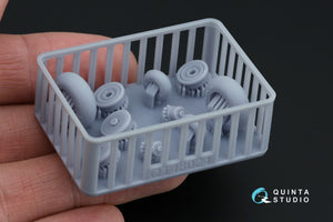 Quinta Studio QT48024 Ka-52 Wheels with separate hubs and weighted tires (Zvezda) 1/48 – imagen 5