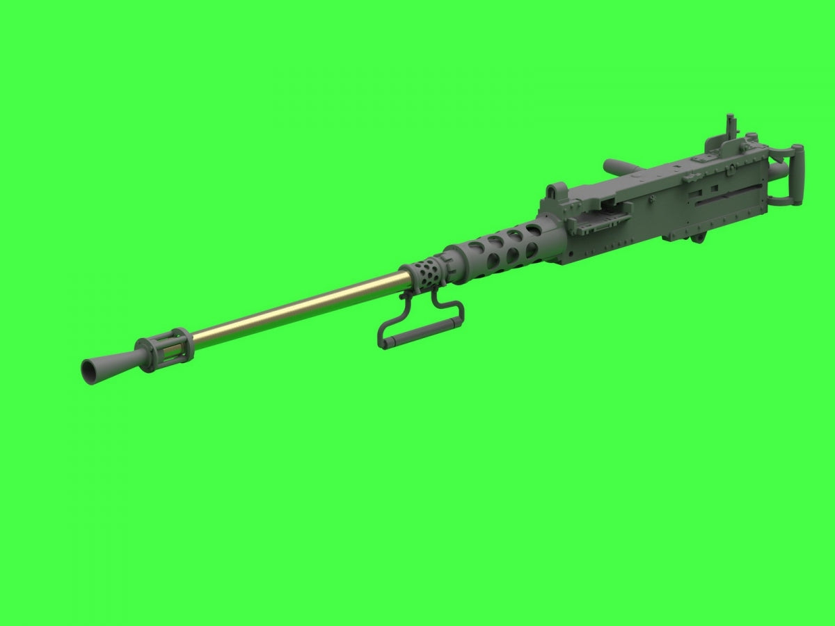 Maquette Master GM-35-062 Browning M2HB calibre .50 (12,7 mm) - mitrailleuse - Version Seconde Guerre mondiale et Guerre froide, échelle 1/35