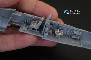 Quinta Studio QD48092 Ju 87D/G 3D-Printed &amp;amp; coloured Interior on decal paper (for Hasegawa kit) 1/48 – imagen 10