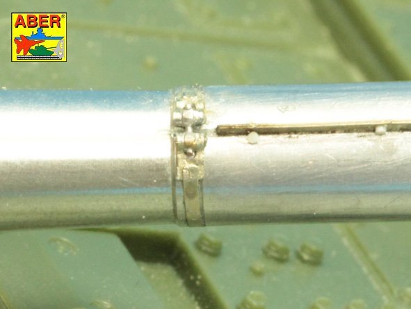 Aber 35L-145 125mm 2A46M-5 Barrel for Russian Tank T-90 T-90A 1/35 – imagen 15