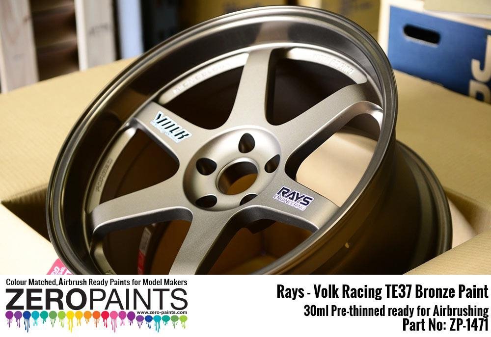 Zero Paints ZP-1471 Rays - Volk Racing TE37 Bronze Paint 30ml – Bild 2