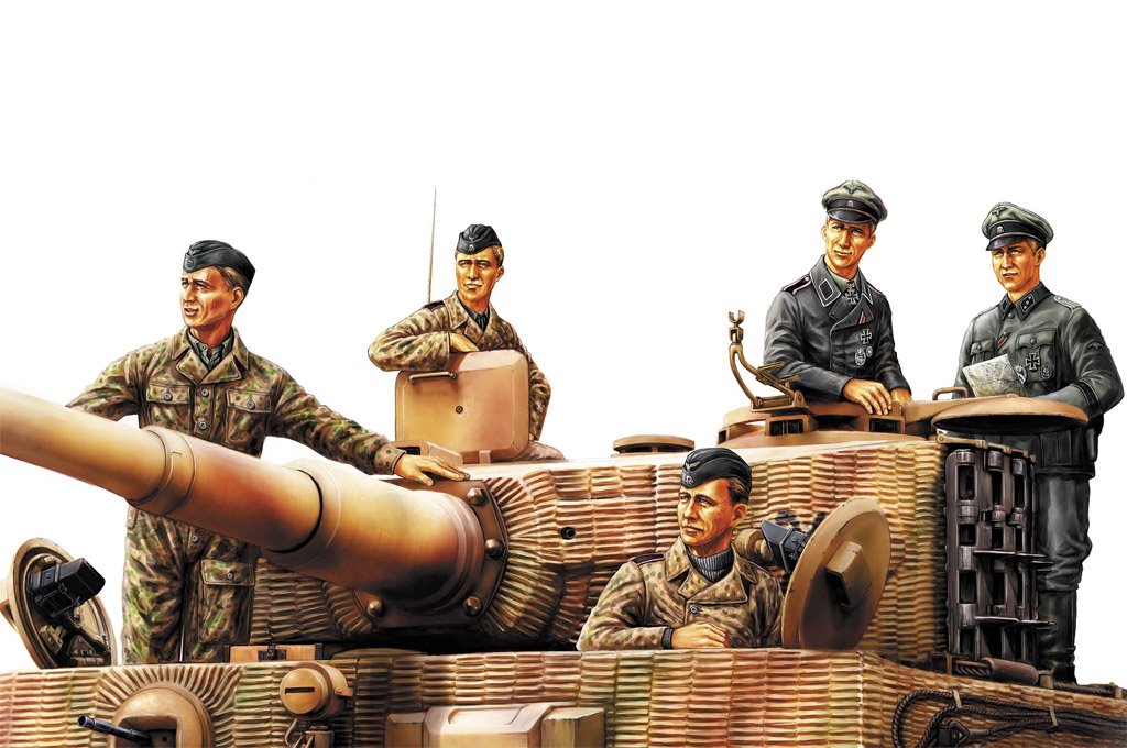 Hobby Boss 84401 German Panzer Tank Crew Normandy 1944 1/35