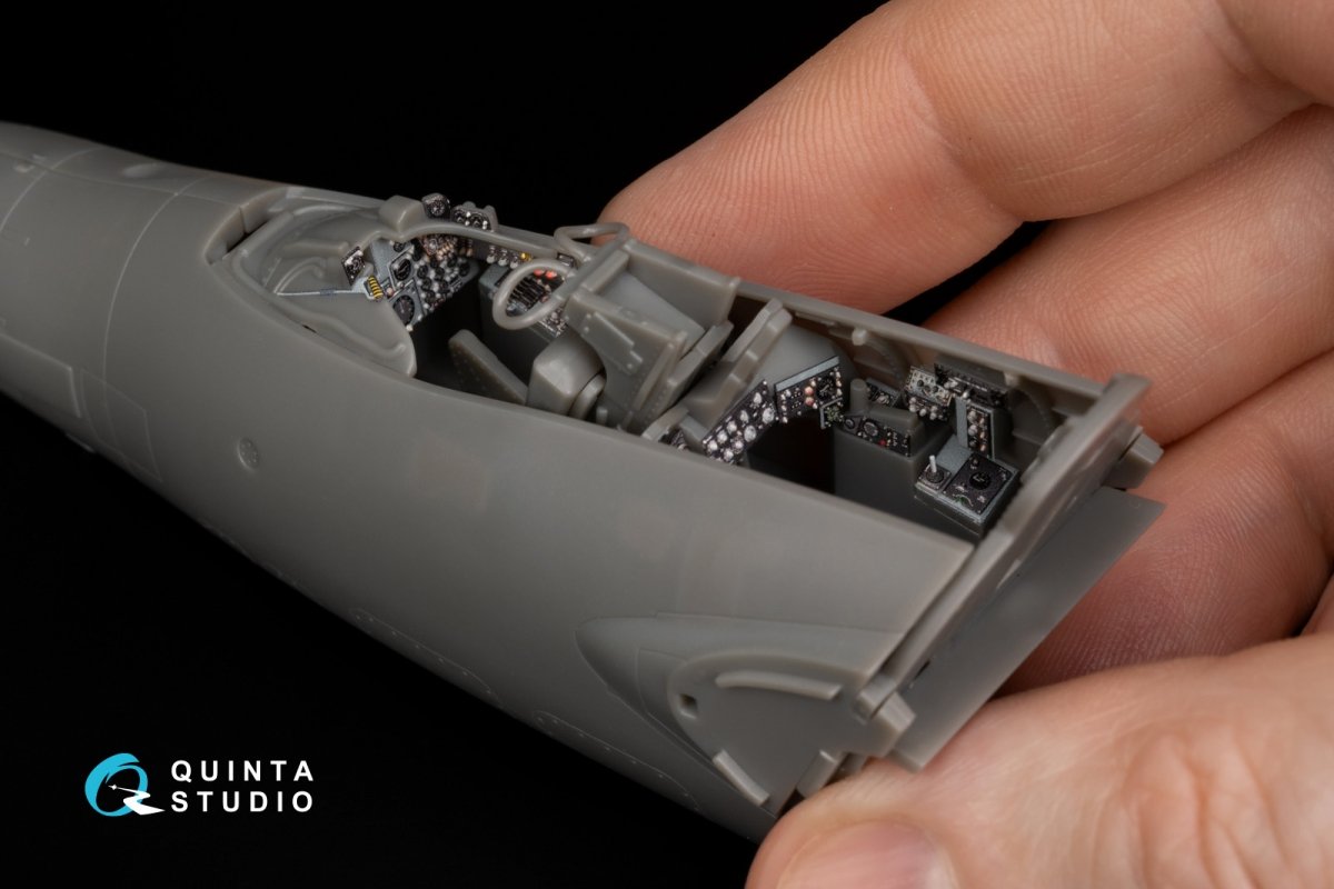 Quinta Studio QD48348 Buccaneer S.2C/D 3D-Printed &amp;amp; coloured Interior on decal paper (Airfix) 1/48 – zdjęcie 15