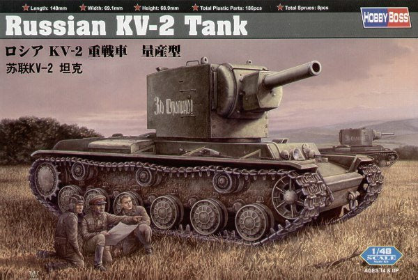 Hobby Boss 84816 Russian KV-2 Tank 1/48