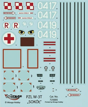 Mirage Hobby 725055 PZL W-3T Sokół 1/72 – imagen 2