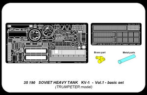 Aber 35190 Russian heavy tank KV-1 - vol.1 - basic set 1/35 – imagen 5