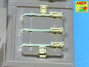 Aber 35A122 Clasps for Russian modern Tanks like T-64;T-72;T-80;T-90 1/35 – imagen 3