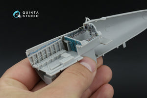 Intérieur imprimé en 3D et coloré sur papier décalcomanie (Hasegawa) Quinta Studio QD48598 F-15A/F-15C Early/F-15J Early (Hasegawa) 1/48 – image 5