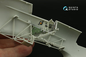 Intérieur imprimé en 3D et coloré sur papier décalcomanie (Revell) pour le Hawker Hurricane Mk.IIb (Quinta Studio QD32139), échelle 1/32 – image 3