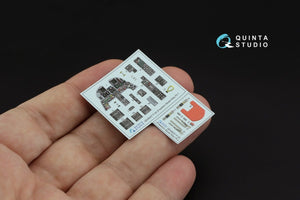 Quinta Studio QD48257 F-20 Tigershark 3D-Printed &amp;amp; coloured Interior on decal paper (Freedom Model) 1/48 – imagen 4