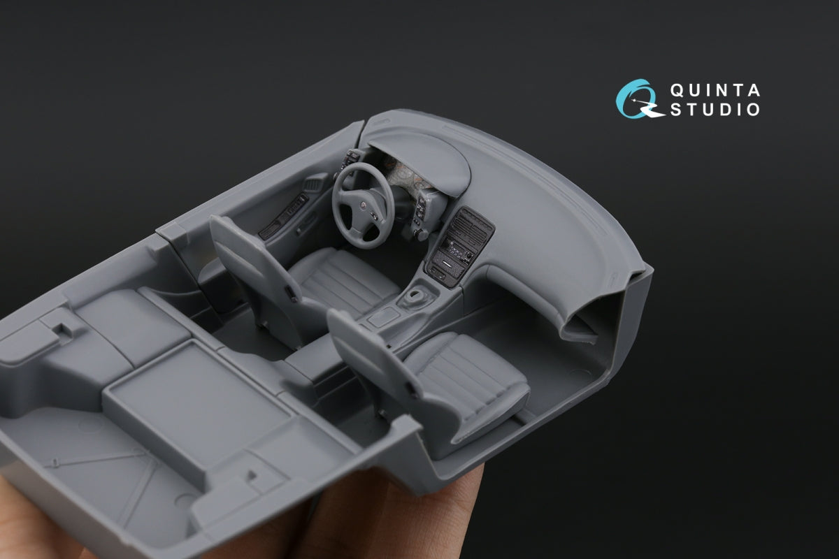 Quinta Studio QD24011 Nissan Fairlady 300ZX Z32 3D-Printed &amp;amp; coloured Interior on decal paper (Tamiya) 1/24 – imagen 14