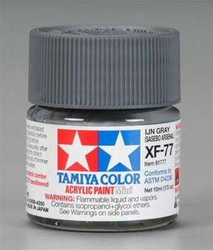 Tamiya XF77 IJN Gray (Sasebo Arsenal) (81777) Acrylic paint 10ml – imagen 2