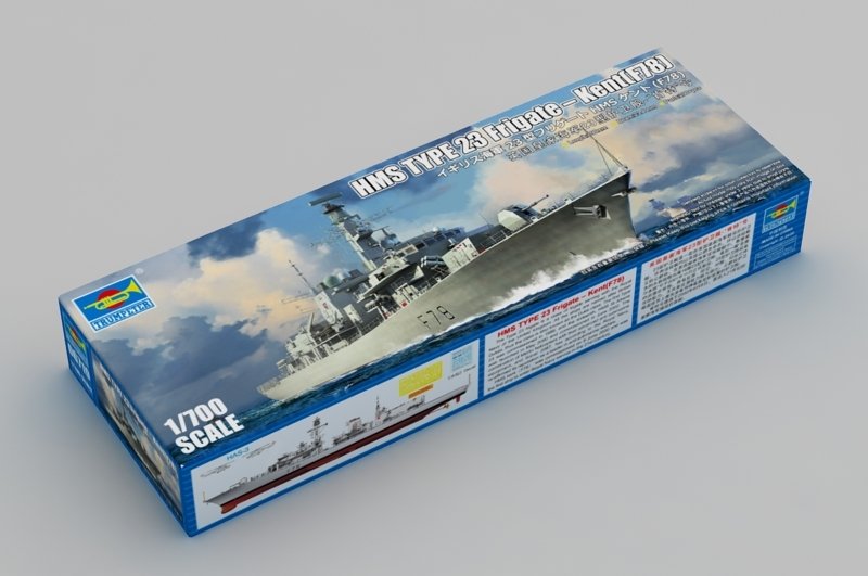 Trumpeter 06719 HMS TYPE 23 Frigate - Kent (F78) 1/700 – imagen 2