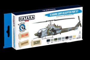 Hataka HTK-BS14 US Marine Corps Helicopters Paint Set (8x17ml) – immagine 3