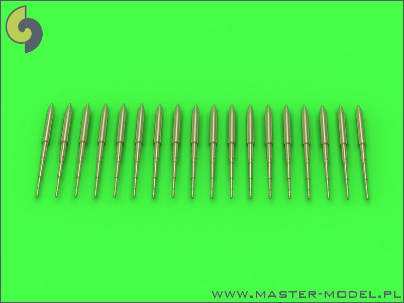 Master AM-72-092 Electrostatic discharge tubes - used on F-16 aircraft (16 pcs. + 2 extra)