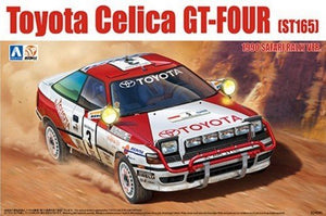 Aoshima 09788 Toyota Celica GT-Four ST165 1990, vainqueur du Safari Rally, échelle 1/24