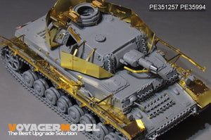 Voyager Model PE351257 WWII German Pz.Kpfw.IV Ausf.F1 LateProduction Basic For DRAGON 6957 1/35 – imagen 9