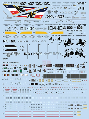 Great Wall Hobby L4834 F-14D Tomcat 1/48 – immagine 2