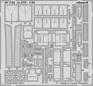Eduard 491192 Ju 87D HASEGAWA / HOBBY 2000 1/48
