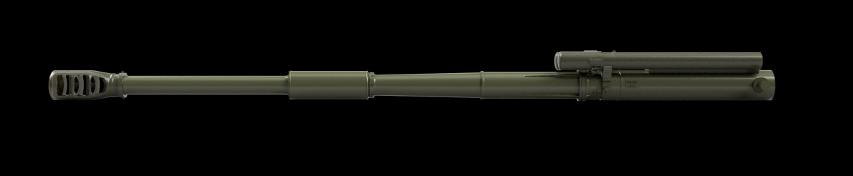 Panzer Art GB35-148 2S64 Gun barrel for SP Howitzer 2S19-S MSTA 1/35 – imagen 2