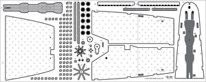 Pontos 35007F1 USS BB-61 Iowa 1984 Detail Up Set 1/350 – Bild 11