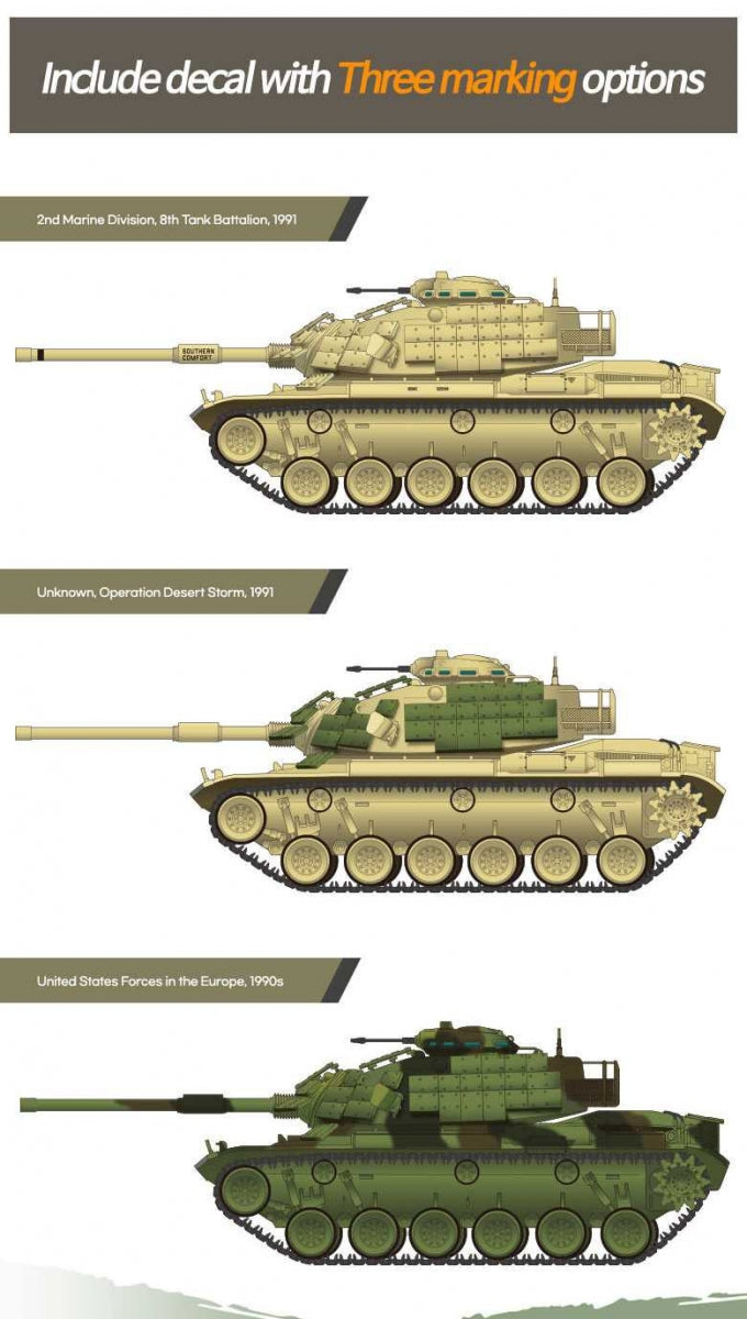 Academy 13425 M60A1 RISE P 1/72 – immagine 3