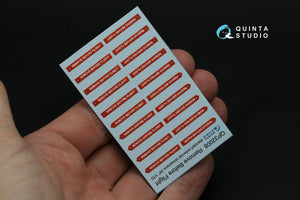 Quinta Studio QP32008 Remove Before Flight standart external streamer 24, 20 Pcs 1/32 – Bild 4