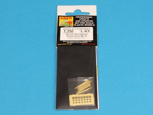 Aber 350L-63 Ensemble de 6 torpilles américaines de 53,3 cm (21 pouces) MK.15 (1/350) – image 3