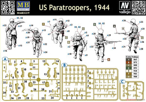 Master Box 35219 US Paratroopers 1944 1/35 – Bild 2