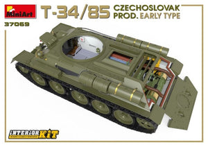 Miniart 37069 T-34/85 Production tchécoslovaque Type précoce 1/35 – image 3