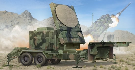 Radar de poursuite en bande C Trumpeter 01023 MPQ-53, échelle 1/35
