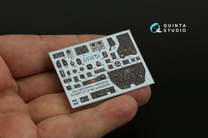 Quinta Studio QD32200 P-38L-5-LO Lightning 3D-Printed &amp;amp; coloured Interior on decal paper (Trumpeter/Hobbycraft) 1/32 – immagine 10