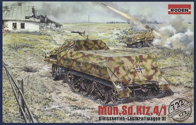 Roden 722 Sd.Kfz.4/1 Panzerwerfer 42 (1/72) 