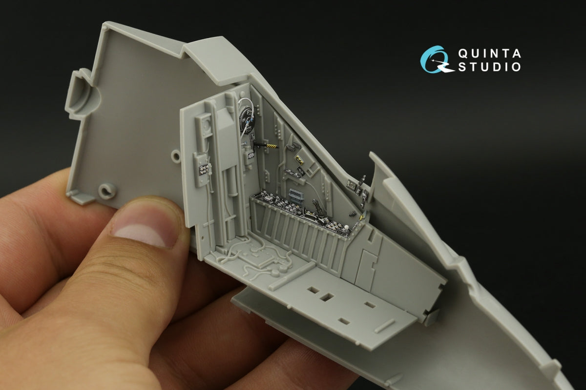 Quinta Studio QDS-32194 AV-8B Harrier II late 3D-Printed &amp;amp; coloured Interior on decal paper (Trumpeter) (small version) 1/32 – imagen 12