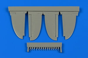 Aires 4711 Macchi C.202 (late) control surfaces 1/48 HASEGAWA / EDUARD