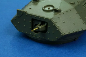 Mitrailleuse RB modèle 48B31 7,92 mm BESA (2 pièces) utilisée dans de nombreux chars britanniques, échelle 1/48