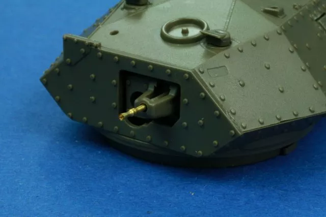 Mitrailleuse RB modèle 48B31 7,92 mm BESA (2 pièces) utilisée dans de nombreux chars britanniques, échelle 1/48
