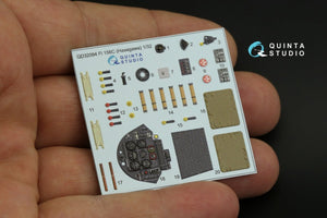 Quinta Studio QD32094 Fi 156C 3D-Printed &amp;amp; coloured Interior on decal paper (Hasegawa) 1/32 – imagen 2
