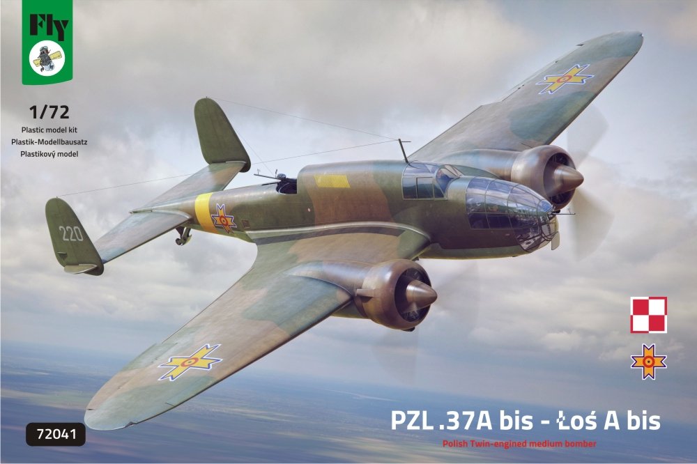 Fly 72041 PZL.37 A bis Łoś A bis 1/72