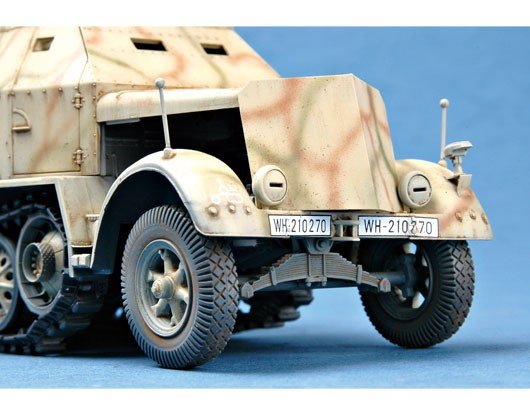 Trumpeter 01526 German Sd.Kfz.7/2 3.7cm Flak 37 auf Selbstfahrlafette Late 1/35 – imagen 4