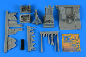 Ensemble de cockpit Aires 2265 A-1H Skyraider (siège Yankee) pour Zoukei Mura 1/32