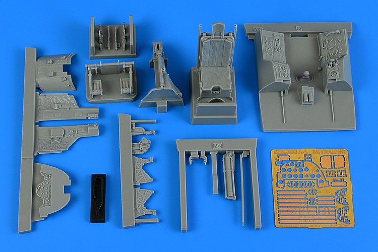 Ensemble de cockpit Aires 2265 A-1H Skyraider (siège Yankee) pour Zoukei Mura 1/32