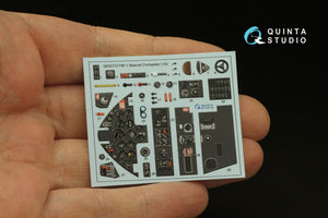 Quinta Studio QD32172 F8F-1 Bearcat 3D-Printed coloured Interior on decal paper (Trumpeter) 1/32 – imagen 3